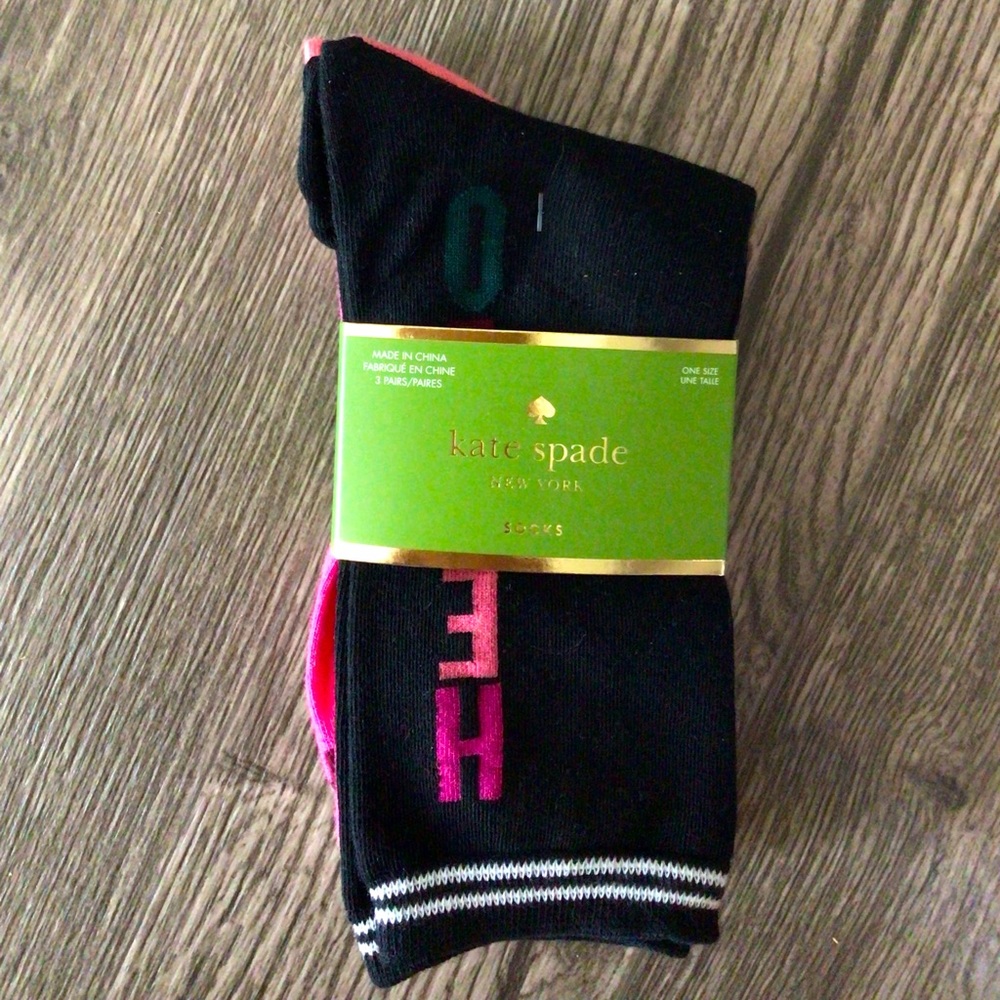 Kate Spade Crew Socks for Women